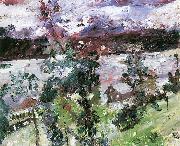 Lovis Corinth Neuschnee oil